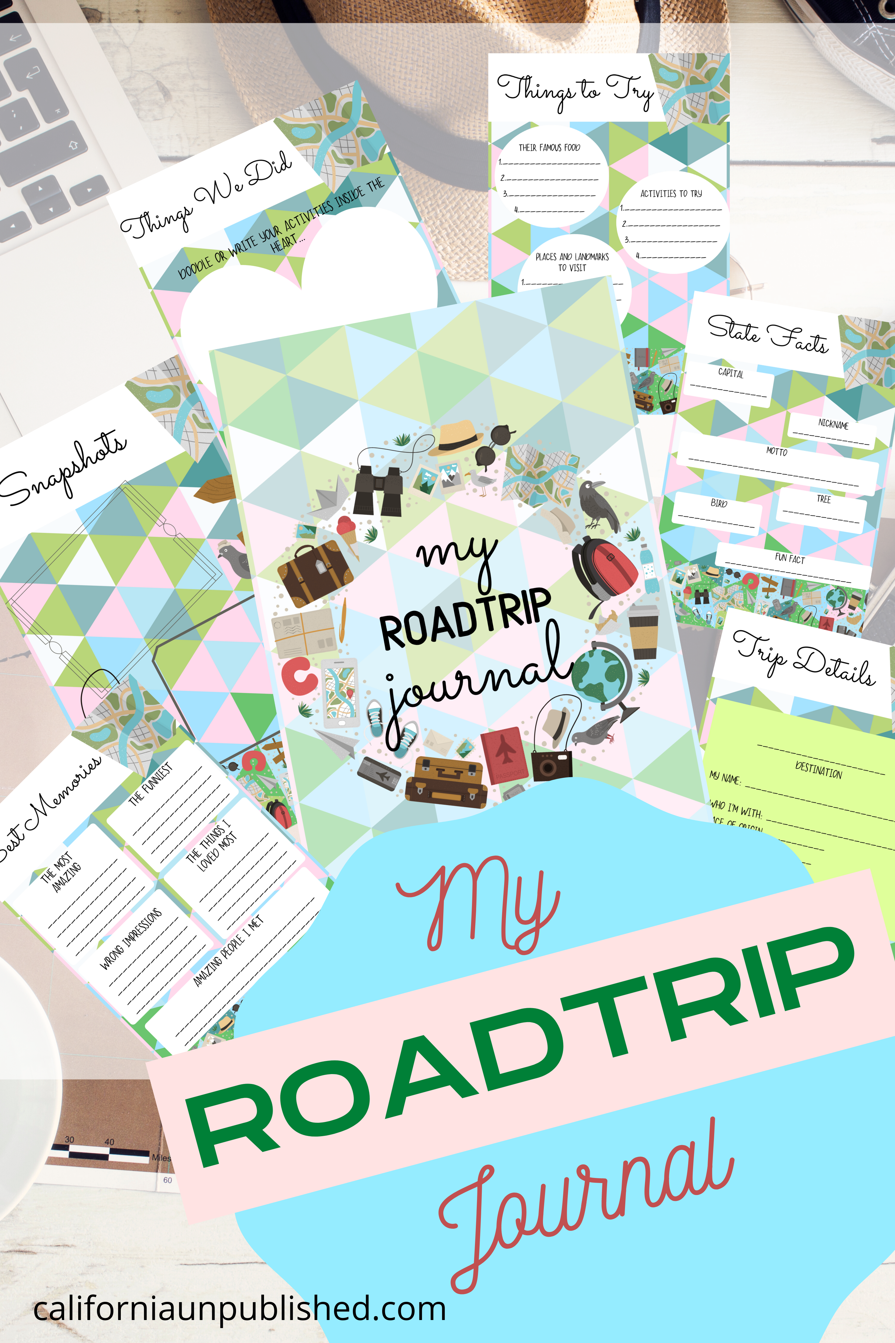Free Printable Road Trip Games for Kids: Keep Your Little Ones Entertained  on Long Drives - California Unpublished