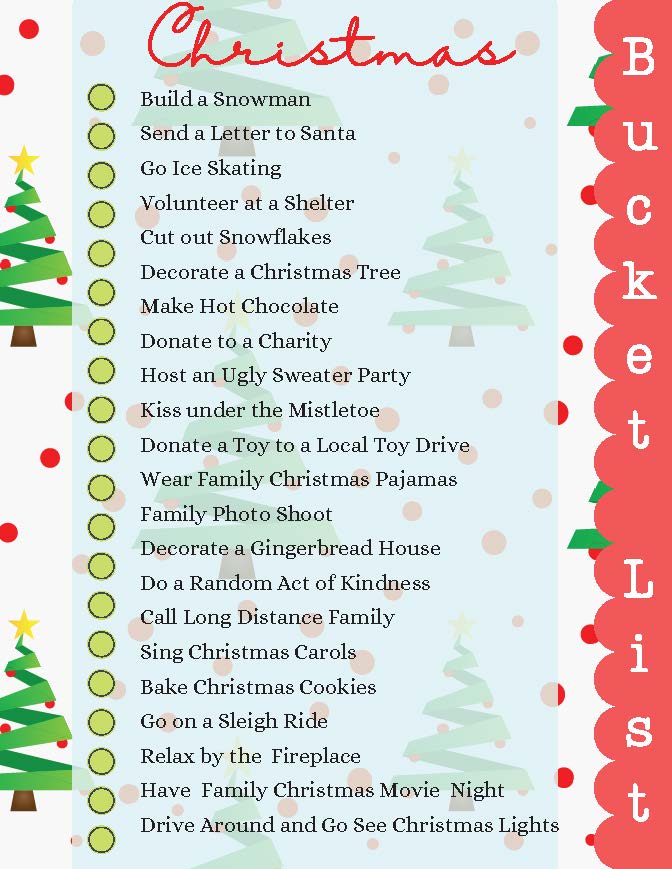 Christmas Bucket List Ideas: Fun and Festive Activities to Try This Holiday Season