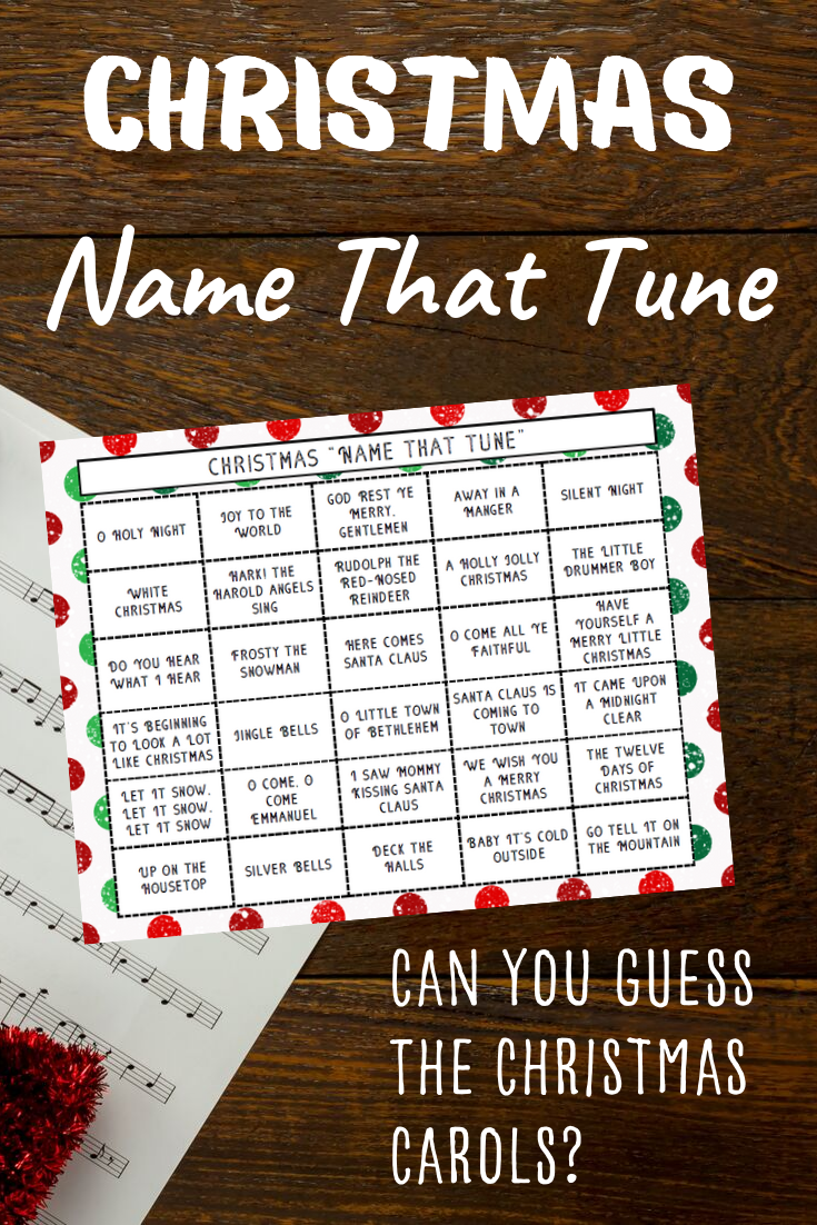 Christmas Name That Tune A Fun Holiday Game For All Ages Free