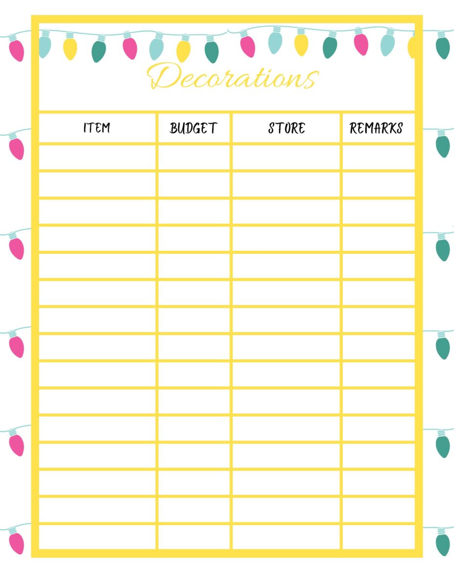 Free Printable Christmas Planner: Get Organized for the Holidays ...