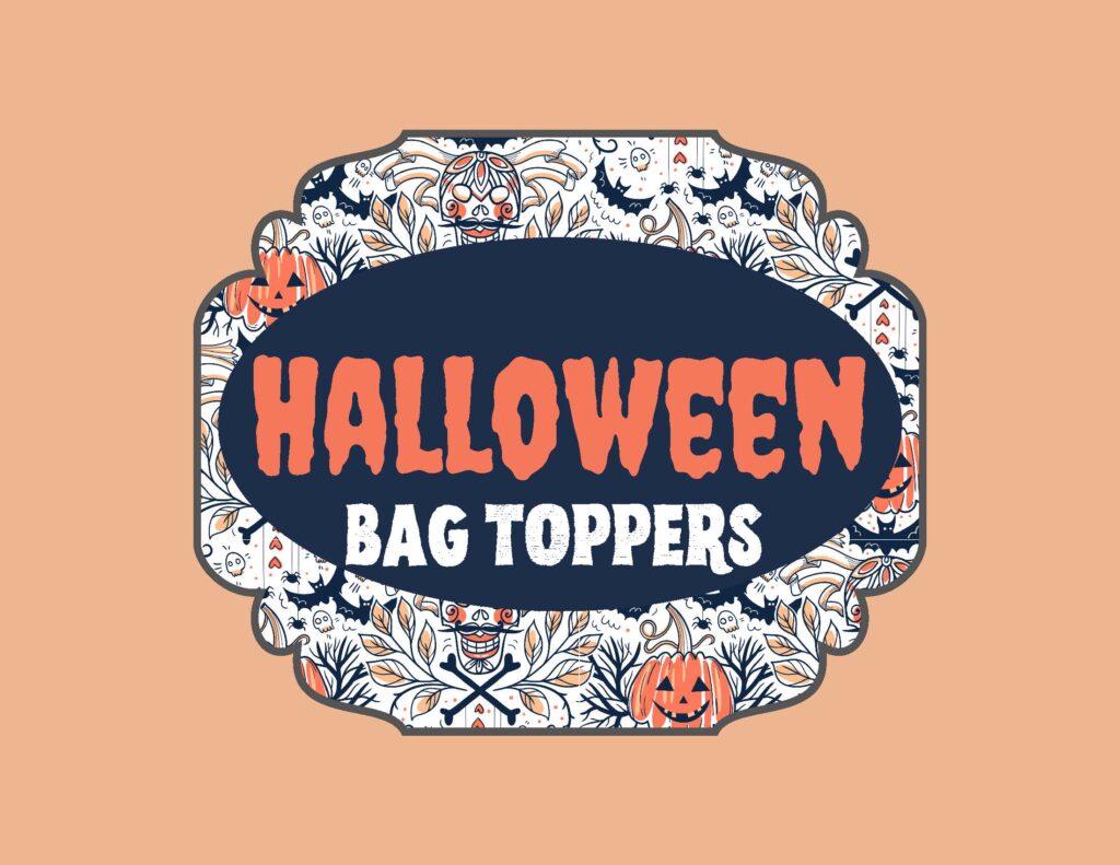 Free Printable Halloween Bag Toppers