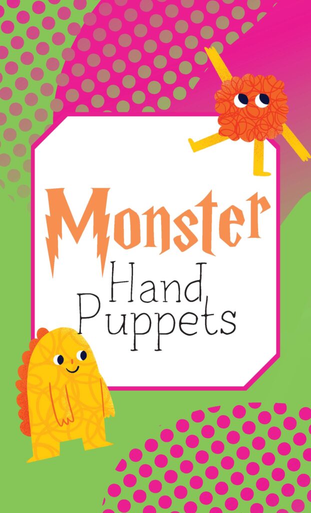 Free Printable Monster Hand Puppets