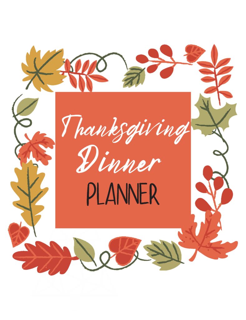 Free Printable Thanksgiving Dinner Planner