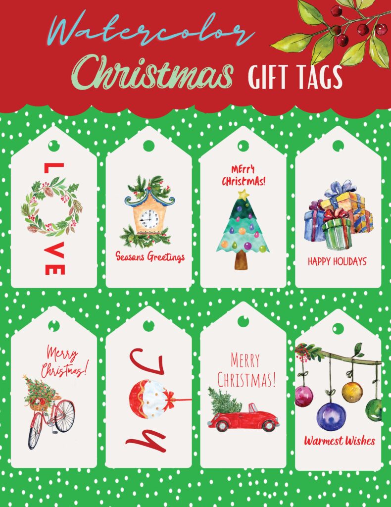 Free Printable Christmas Gift Tags: Add a Personal Touch to Your Gifts