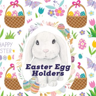 Free Printable Easter Egg Holder: DIY Craft for Kids