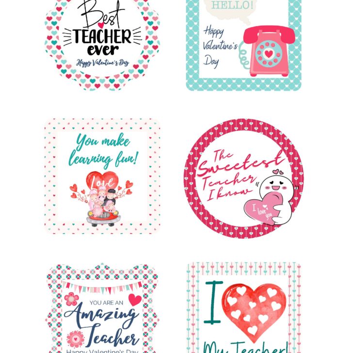 Valentine Cards for Teachers: Show Your Appreciation