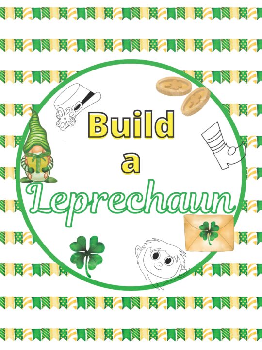 Free Printable Build a Leprechaun Kit