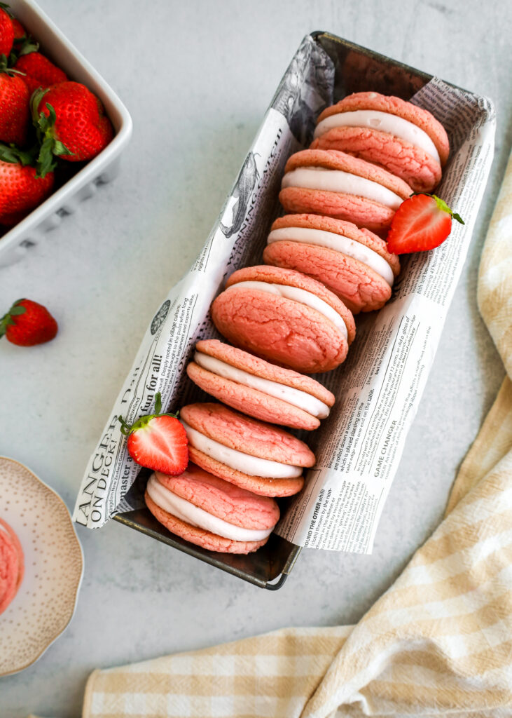 Strawberries and Cream Sandwich Cookies: A Delicious Treat for Any Occasion