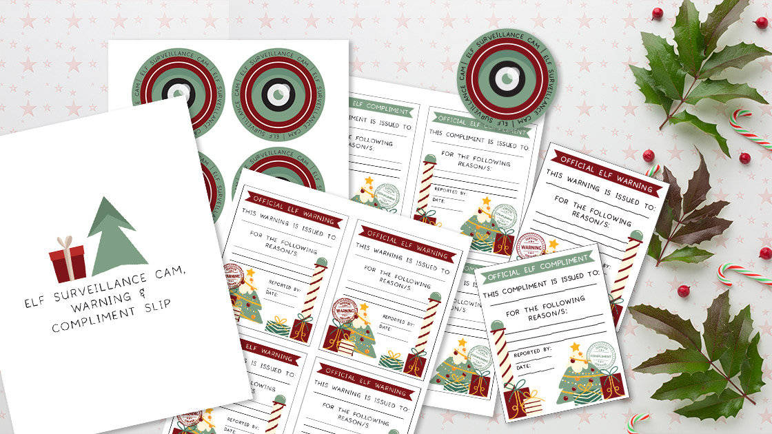 Free Printable Elf Cam: Capture Your Elf's Adventures with These Fun Printables