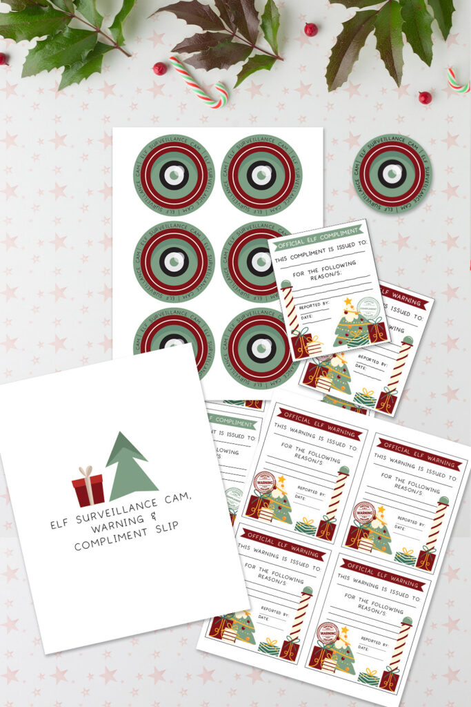 Free Printable Elf Cam: Capture Your Elf's Adventures with These Fun Printables