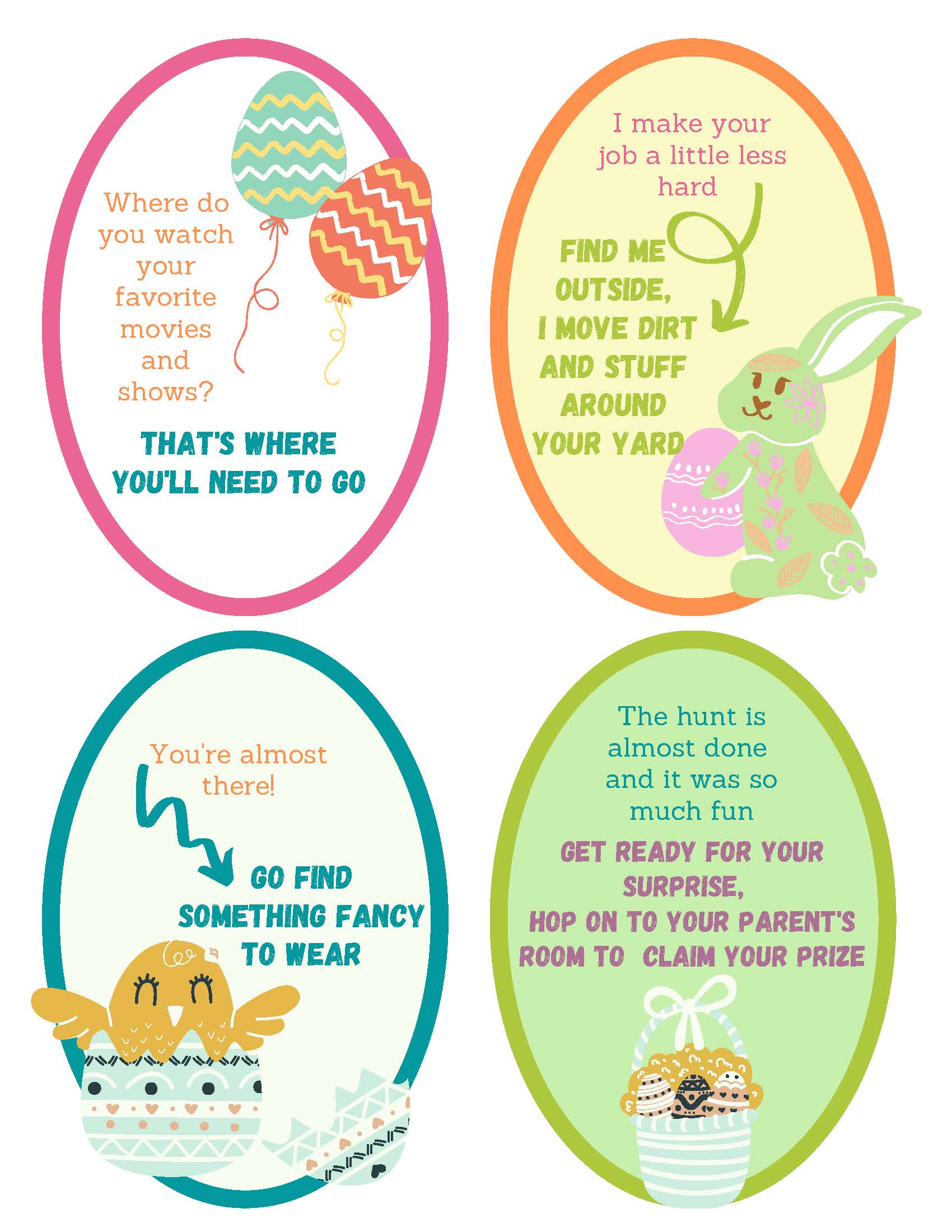 Easter Scavenger Hunt: Fun Ideas for Kids and Adults • California ...