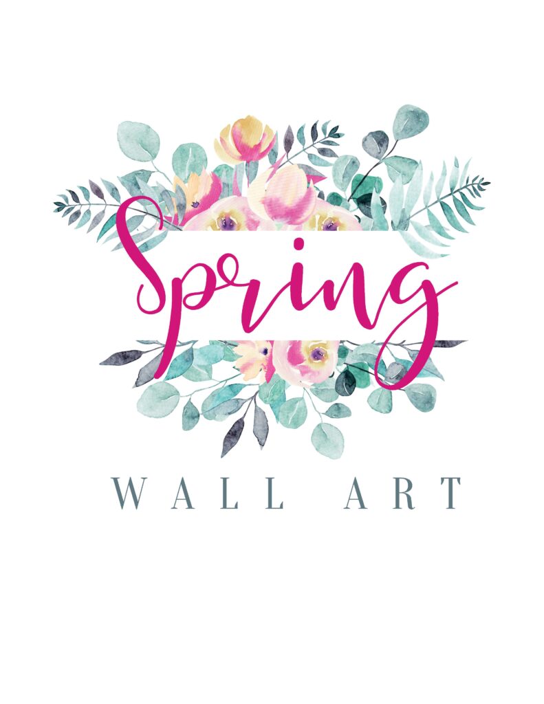 Free Printable Spring Wall Art: Decorate Your Home with These Charming Prints