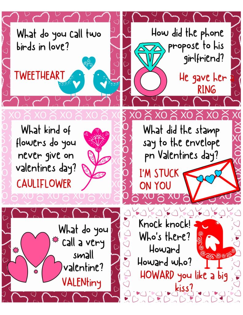 Printable Valentine Lunch Box Notes: Add a Special Touch to Your Child's Lunch
