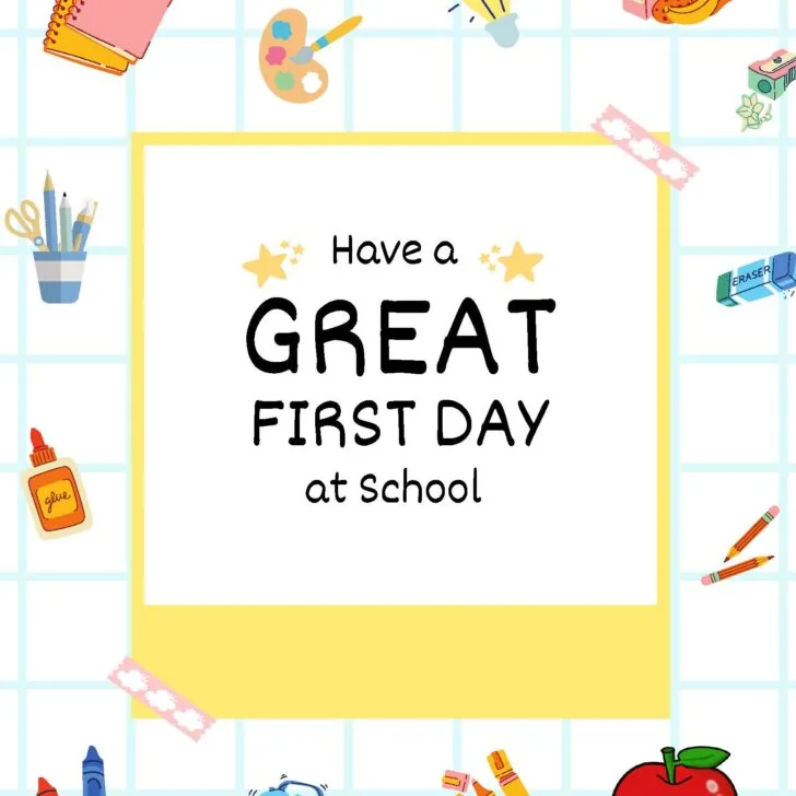 First Day of School / Last Day of School Printable: Capture Your Child's Milestones