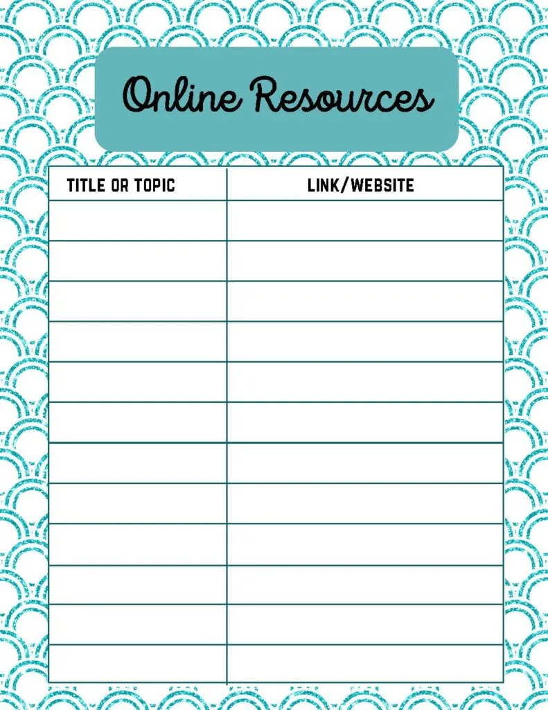 Free Printable Homeschool Planner: Organize Your Child's Education with Ease