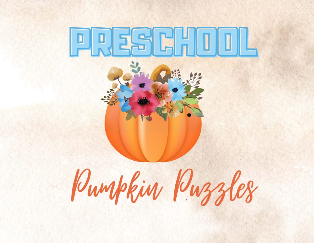 Free Printable Pumpkin Puzzles for Preschoolers: Fun Fall Learning Activities