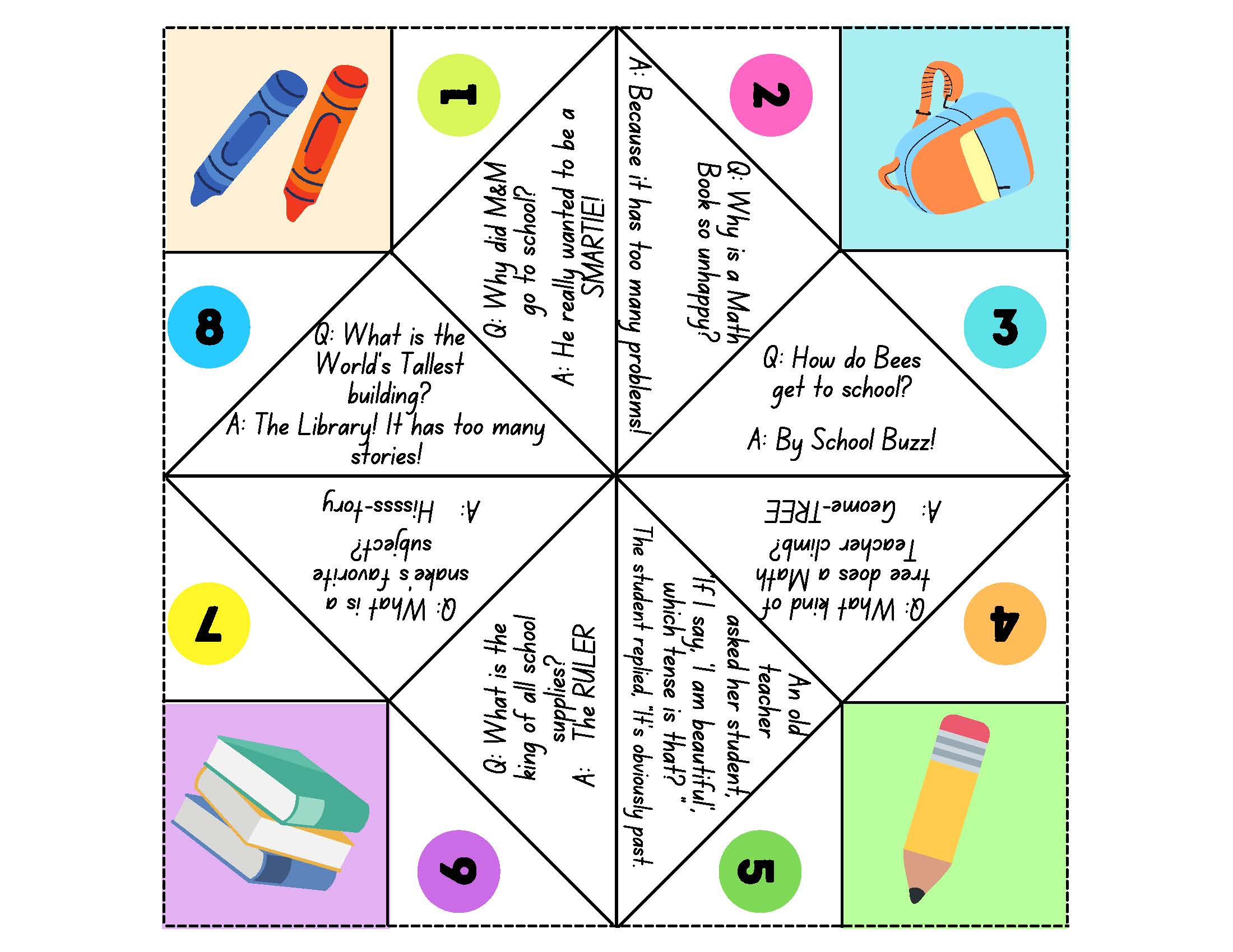 School Chatterbox Game: Fun Way to Break the Ice in Classrooms