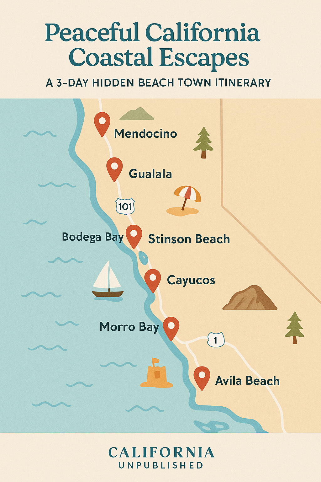 8 Hidden California Beach Towns Locals Escape To for Peaceful Retreats 7 Hidden California Beach Towns Locals Escape To for Peaceful Retreats